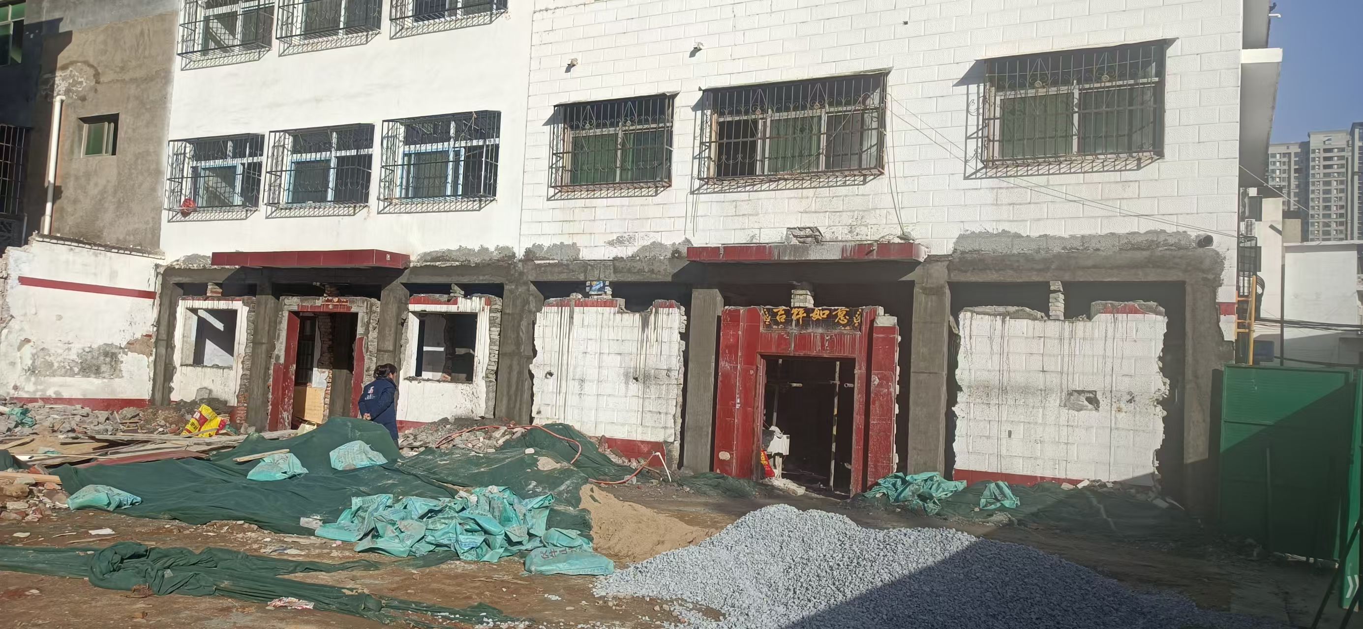 普洱市房屋改框架危房加固 - 方案